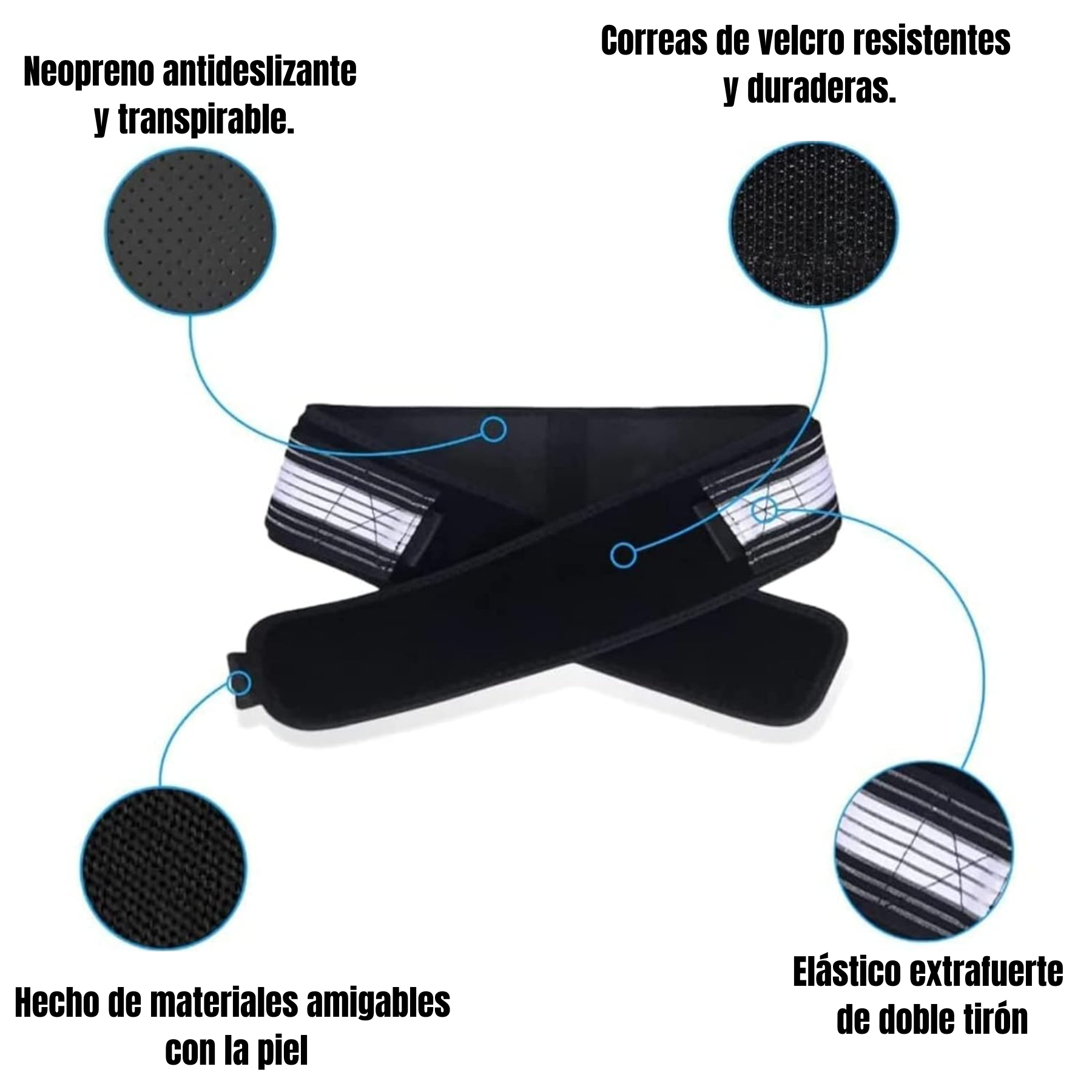 Características del Cinturón Lumbar